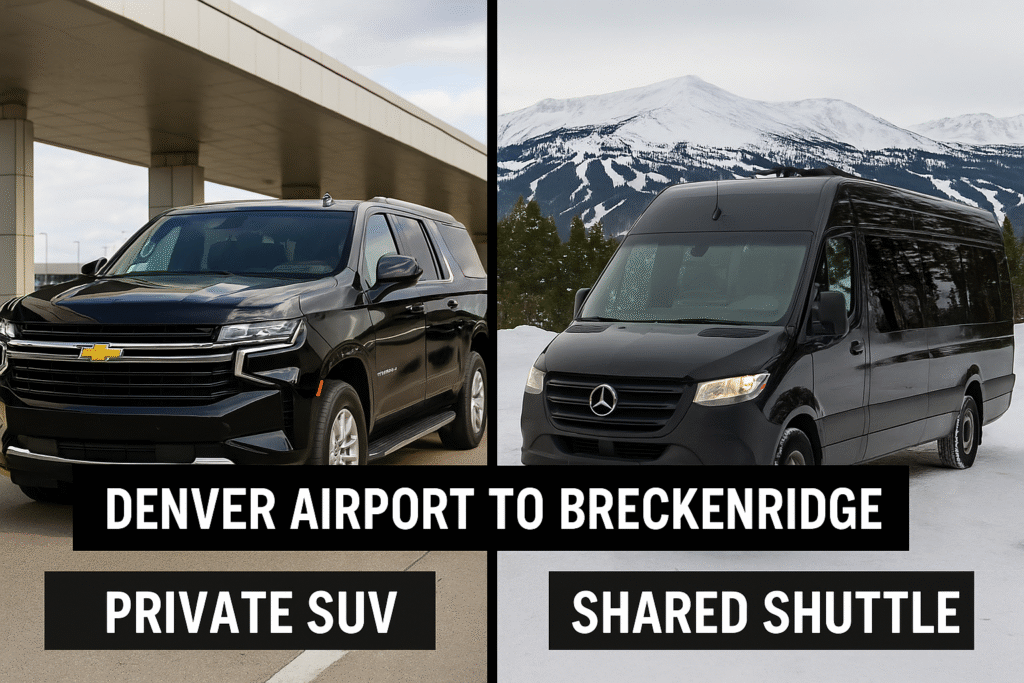transportation from denver airport to breckenridge