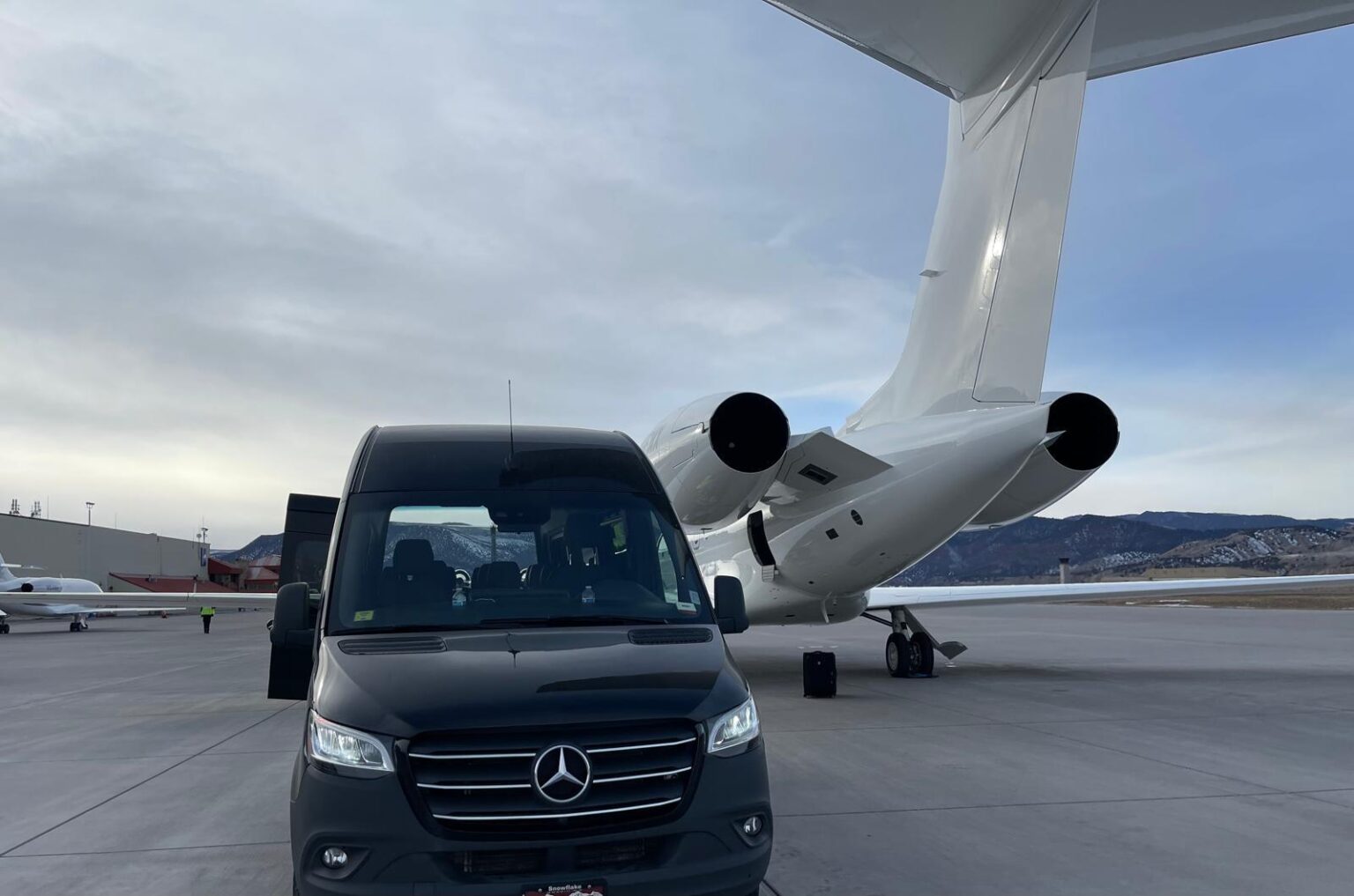 sprinter van rental for Denver International Airport -luxury airport pick ups