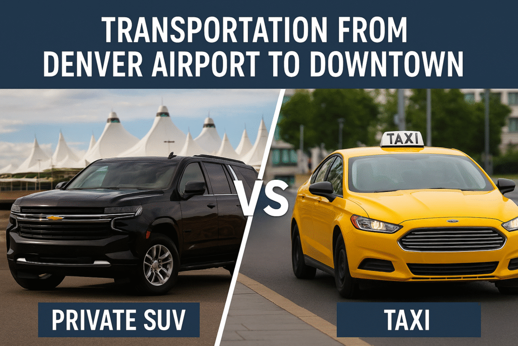 transportation from denver airport to downtown