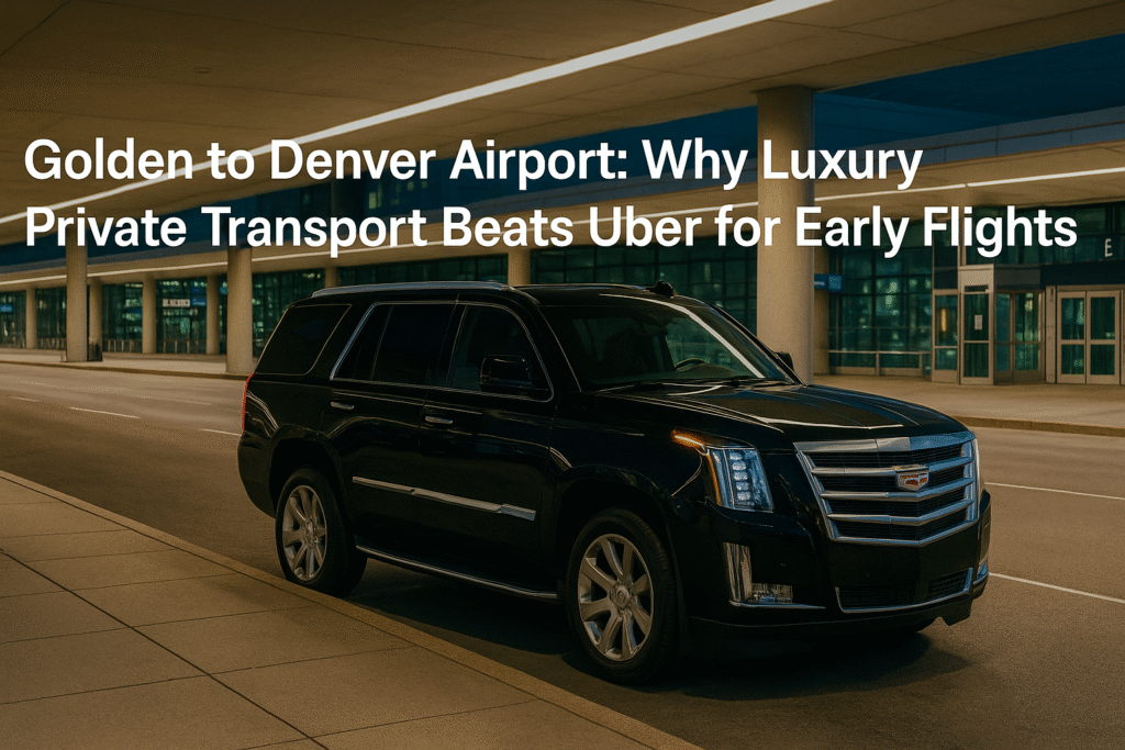 transportation from golden colorado to denver airport