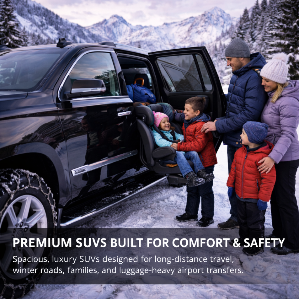 Premium SUVs for Comfort & Safety - Vail Co Black Car service