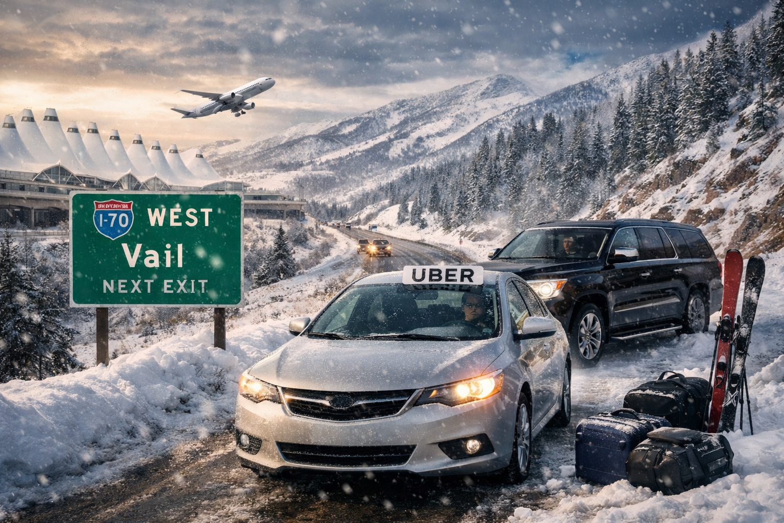 uber denver airport to vail