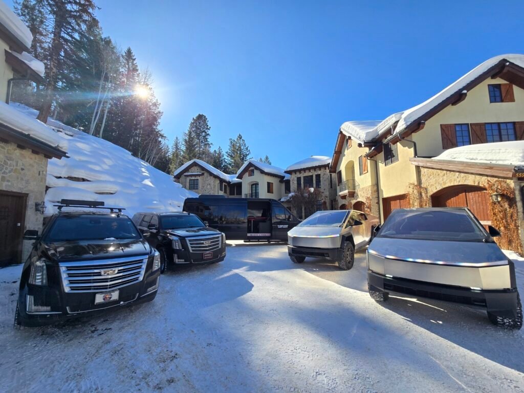 Black Car vehicles at Vail vacation rental